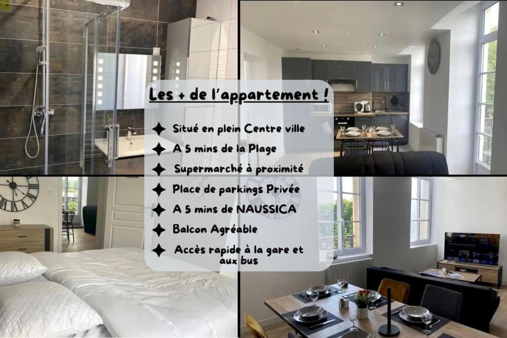 L'Escapade Cote D'Opale Apartment บูโลญ-ซูร์-แมร์ ภายนอก รูปภาพ